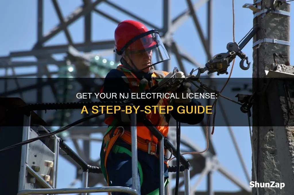 how to obtain electrical license in nj