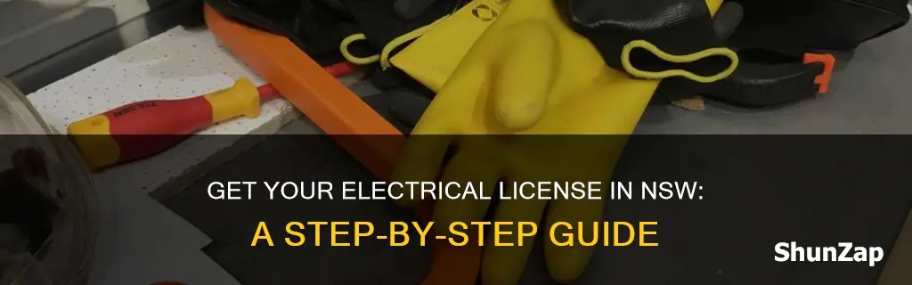 how to obtain electrical license in nsw