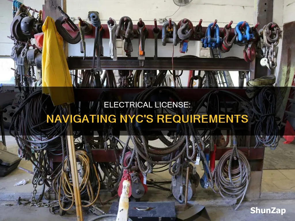 how to obtain electrical license in nyc