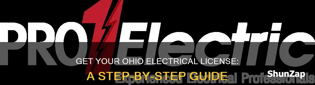 how to obtain electrical license in ohio