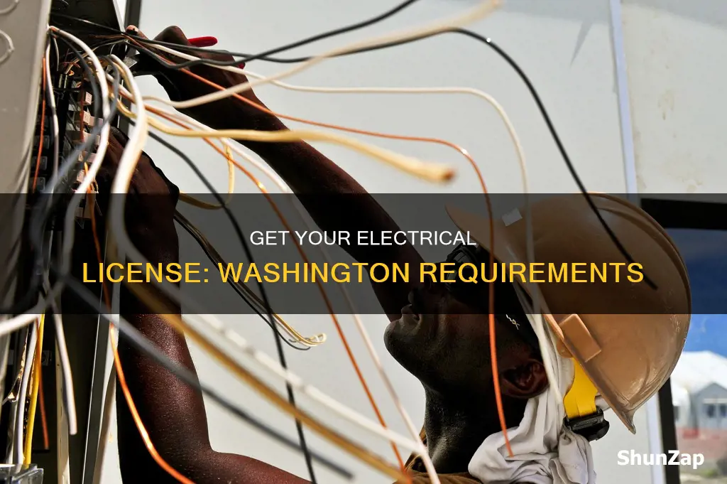 how to obtain electrical license in washington