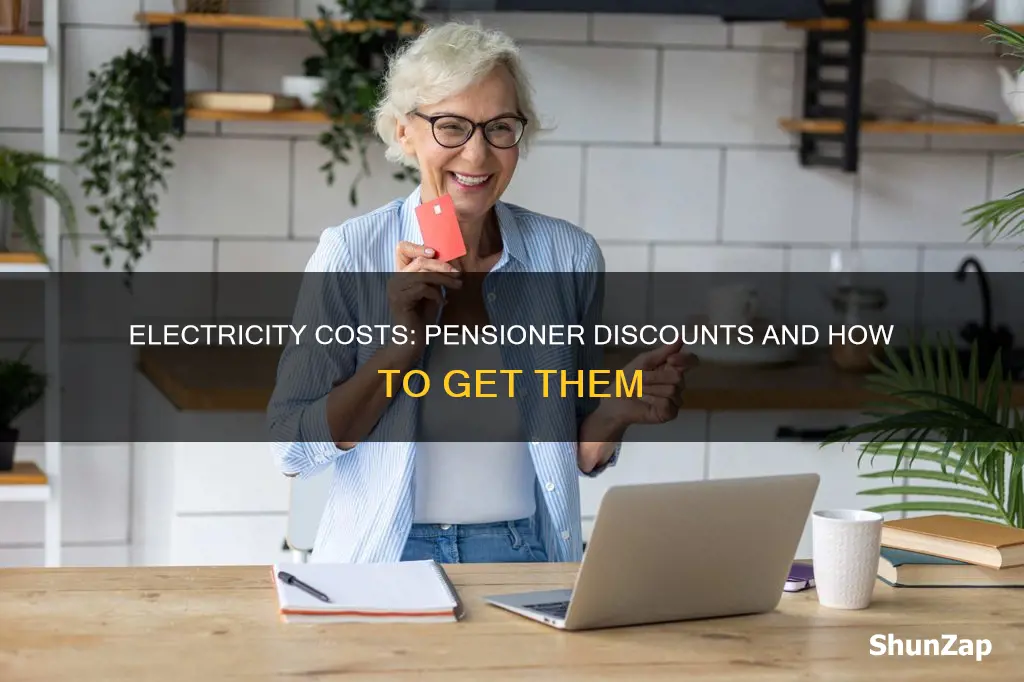how to obtain pensioner discount on electricity