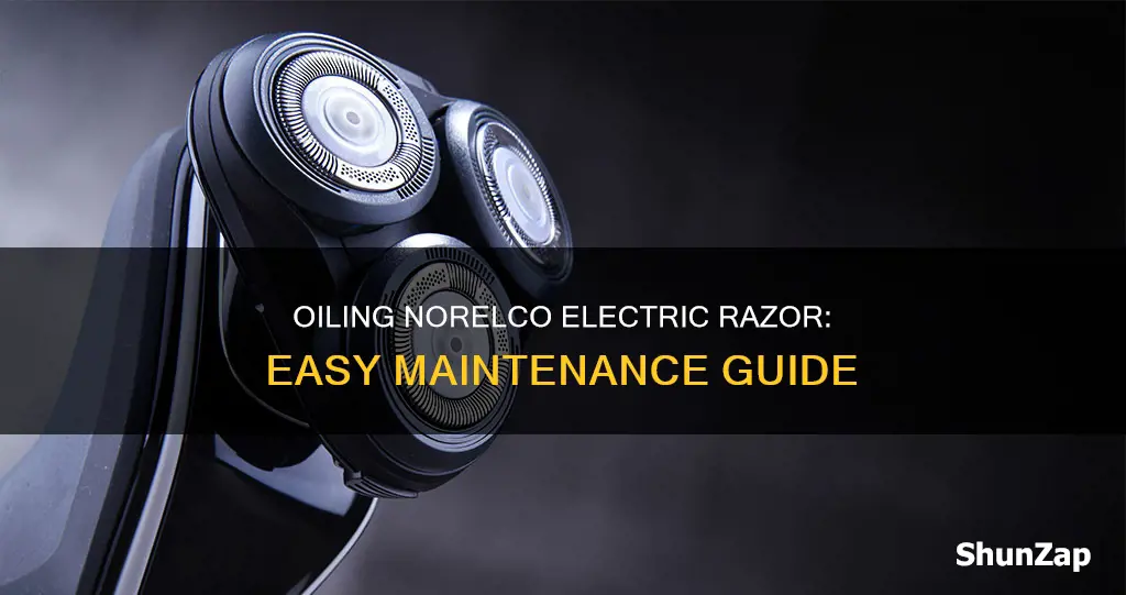 how to oil a norelco electric razor