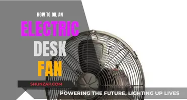 The Right Way to Oil Your Electric Desk Fan