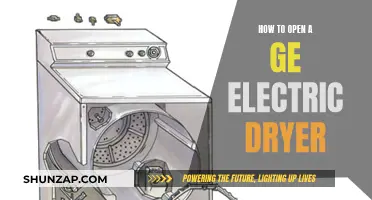 Opening a GE Electric Dryer: Step-by-Step Guide