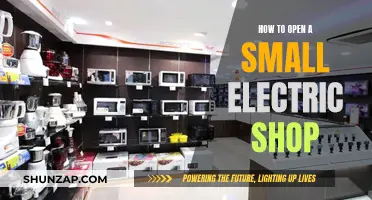 Opening a Small Electric Shop: A Step-by-Step Guide