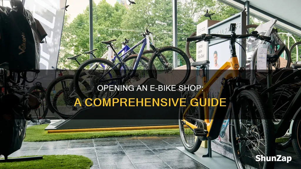 how to open an electric bike shop