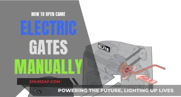 Opening Came Electric Gates Manually: A Step-by-Step Guide