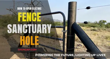 Unlocking Sanctuary Holes in Electric Fences