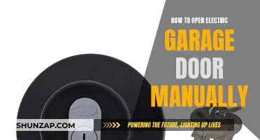 Opening Electric Garage Doors Manually: A Step-by-Step Guide