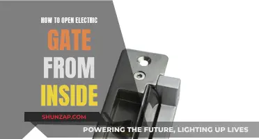 Unlocking Electric Gates: An Indoor Guide