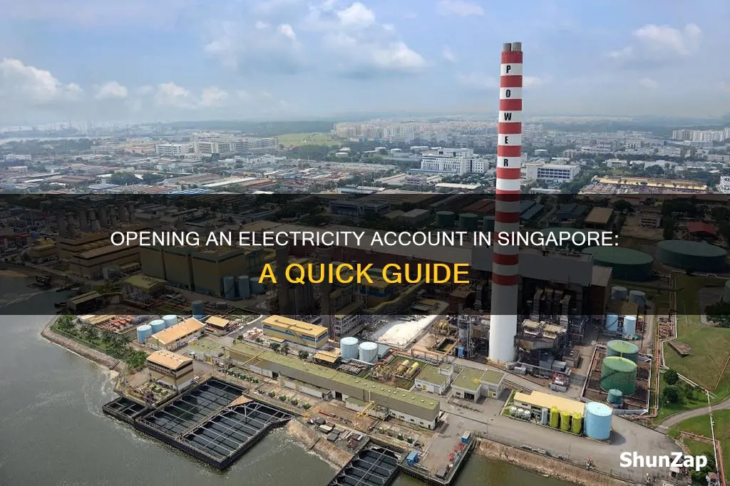 how to open electricity account in singapore