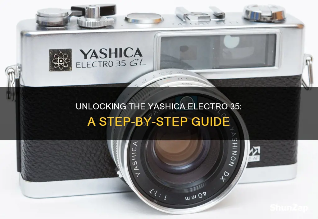 how to open film yashica electro 35