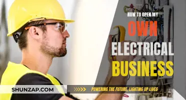Starting an Electrical Business: Steps to Success