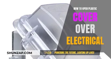 Unlocking Electricals: Opening Plastic Covers Safely