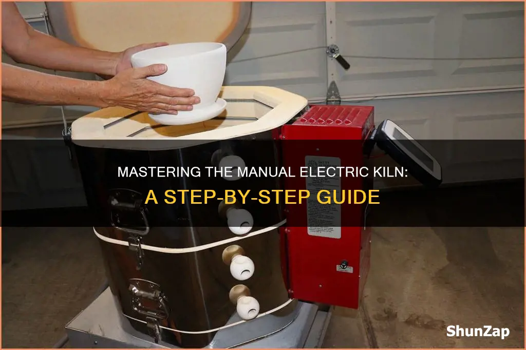 how to operate a manual electric kiln