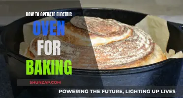 A Beginner's Guide to Operating an Electric Oven for Baking