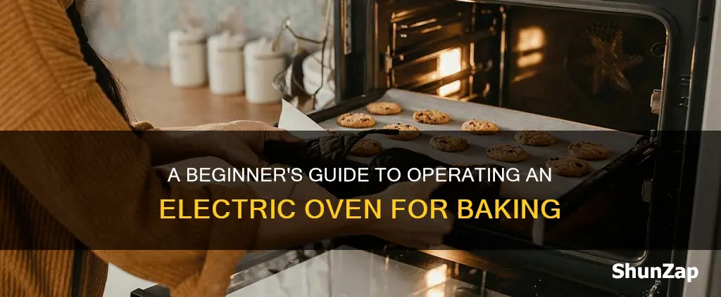 how to operate electric oven for baking
