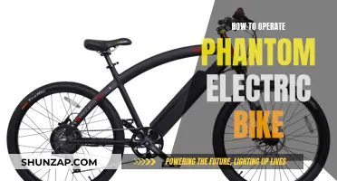 A Guide to Operating the Phantom Electric Bike