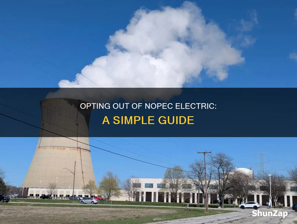 how to opt out of nopec electric