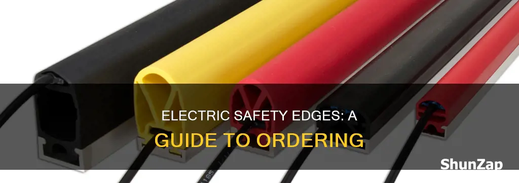 how to order an electric safety edge