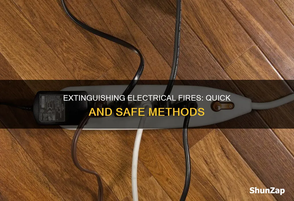 how to out out an electrical fire