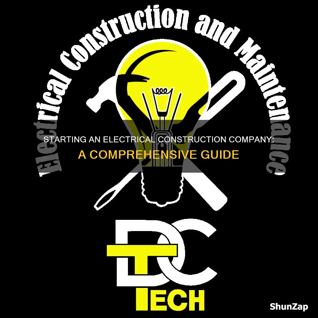 how to own a electrical construction company