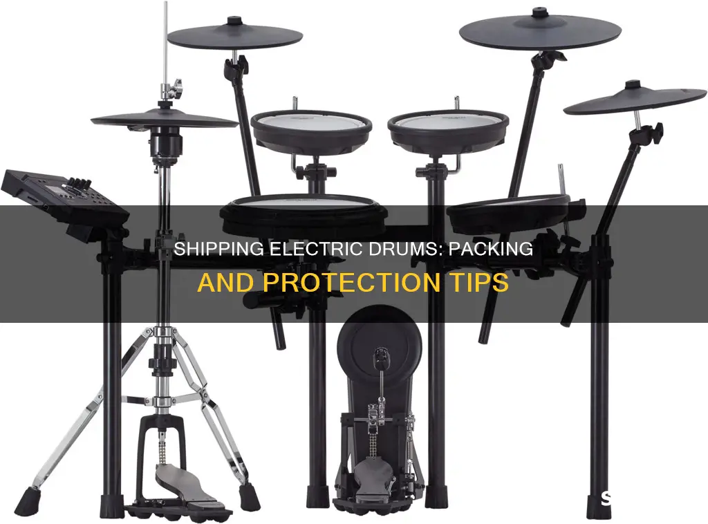 how to pack and ship electric drums