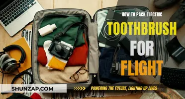 Electric Toothbrush Travel Tips: Packing for Your Flight