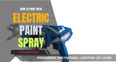 Spray Painting 101: Electric Paint Spraying Techniques