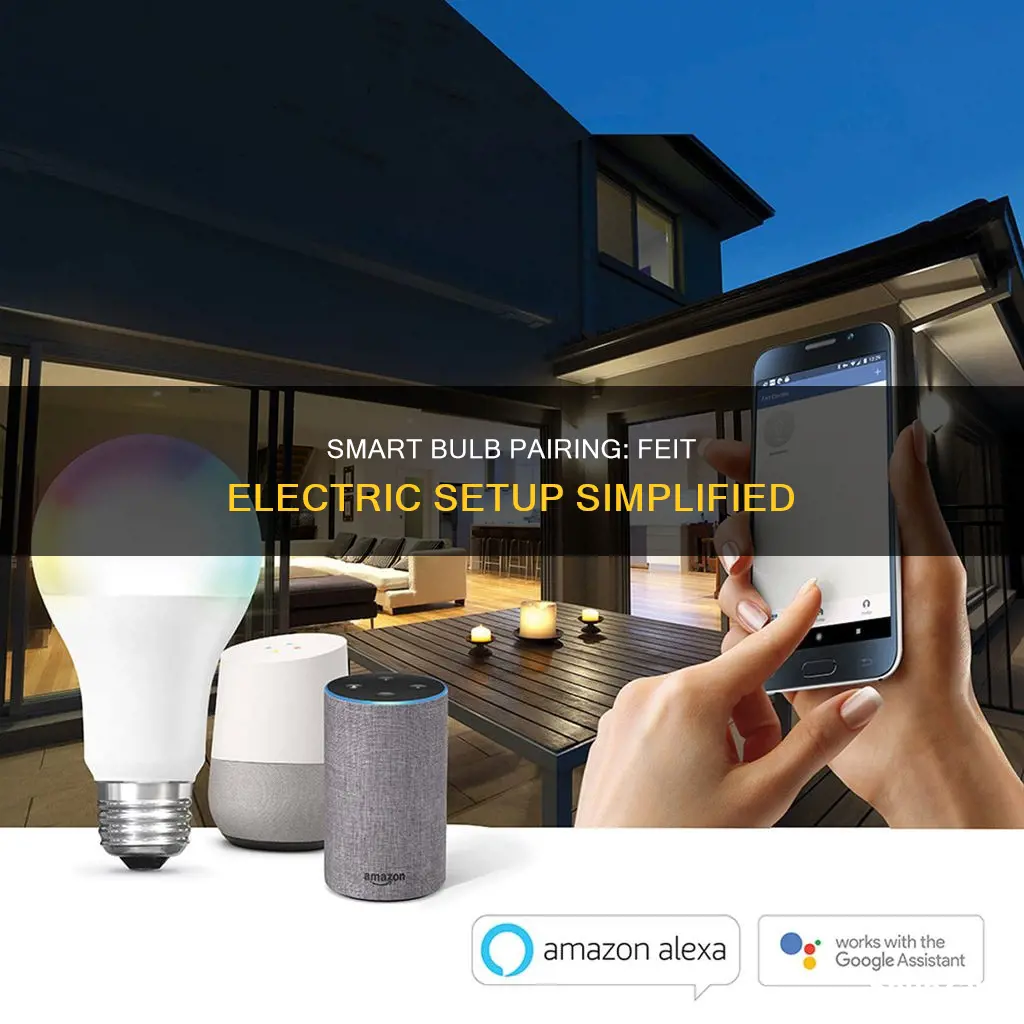 how to pair feit electric smart bulb