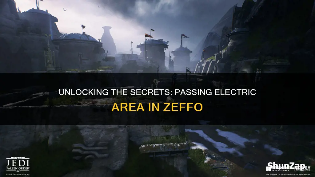 how to pas electric area in zeffo