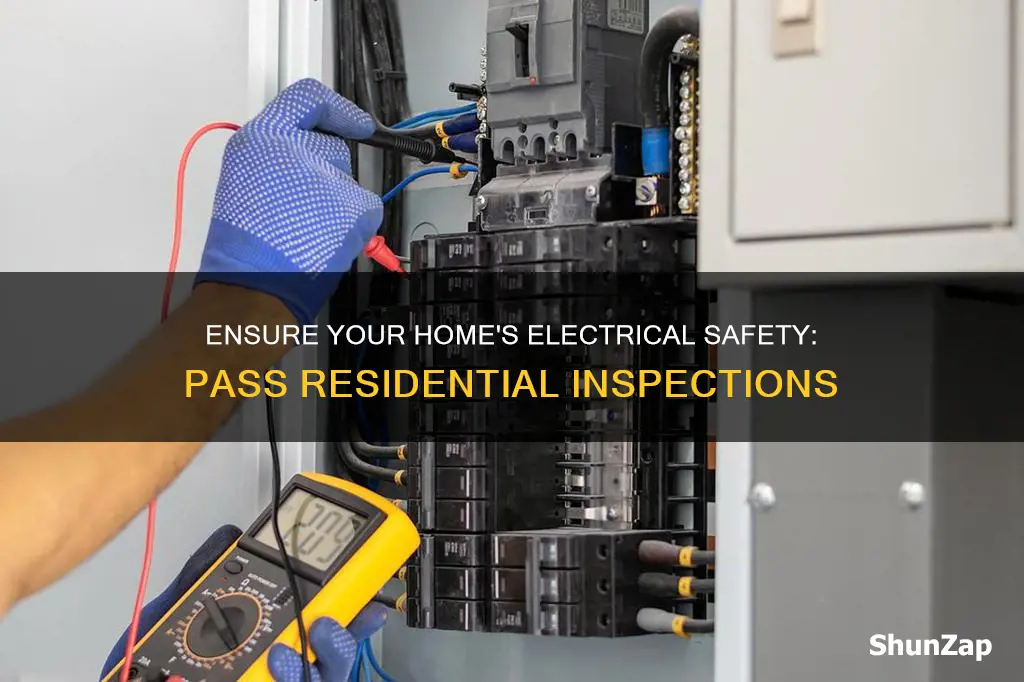 how to pass a residential electrical inspection