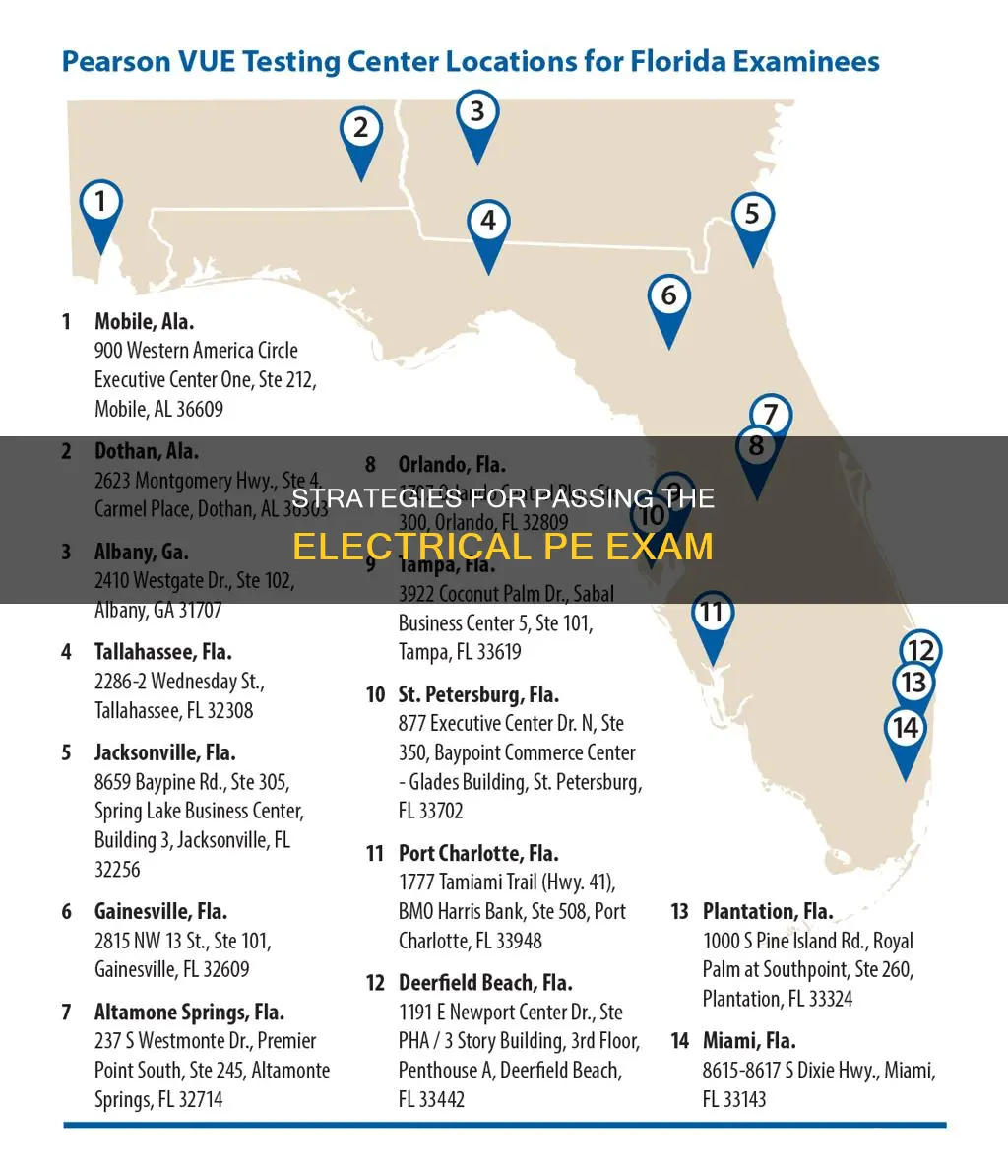how to pass the electrical pe exam