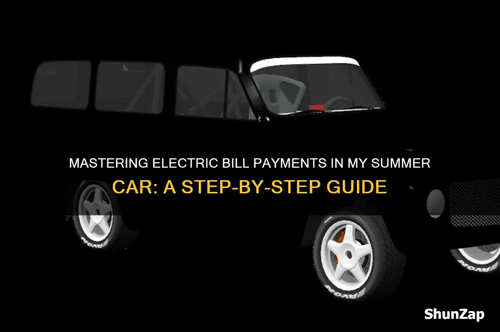 how to pay electric bill my summer car