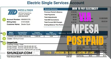 Easy Guide: Paying Postpaid Electricity Bills via M-Pesa