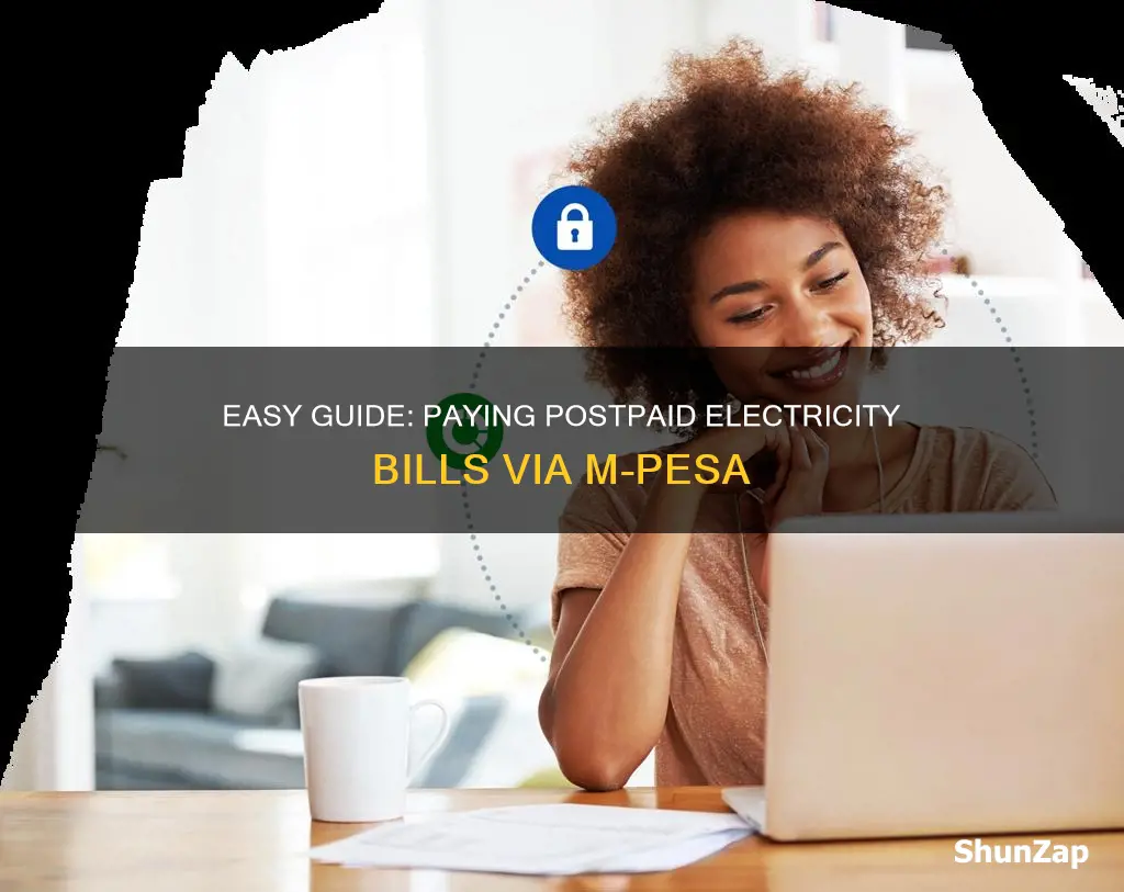 how to pay electricity via mpesa postpaid