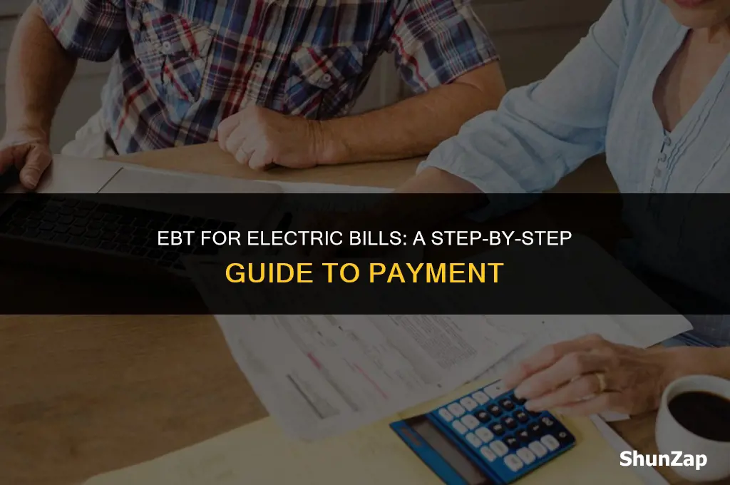 how to pay my electric bill using ebt