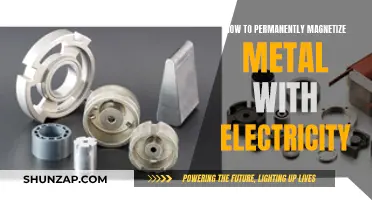 Magnetizing Metal Permanently: The Electric Current Method