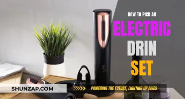 Electric Drink Sets: Choosing the Perfect One