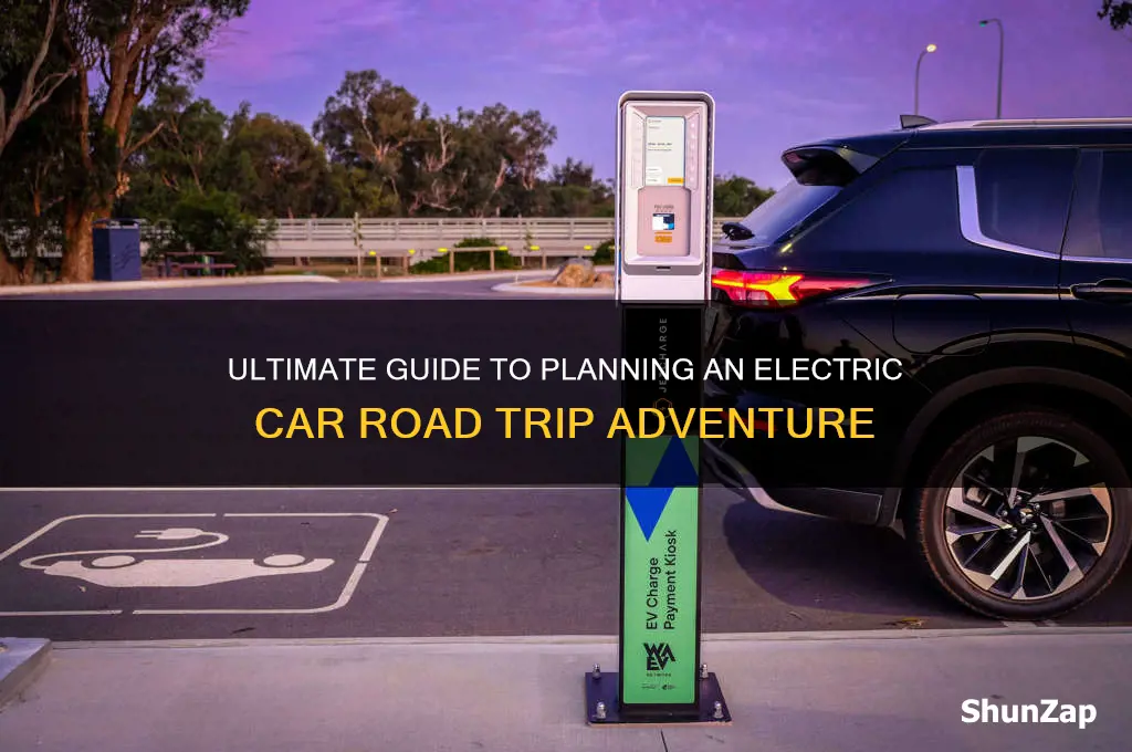 how to plan a road trip for electric car