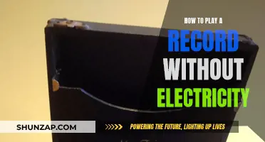 Spin Tunes Without Power: Playing Records Unplugged