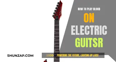 Mastering 'Blood' on Electric Guitar: A Guide