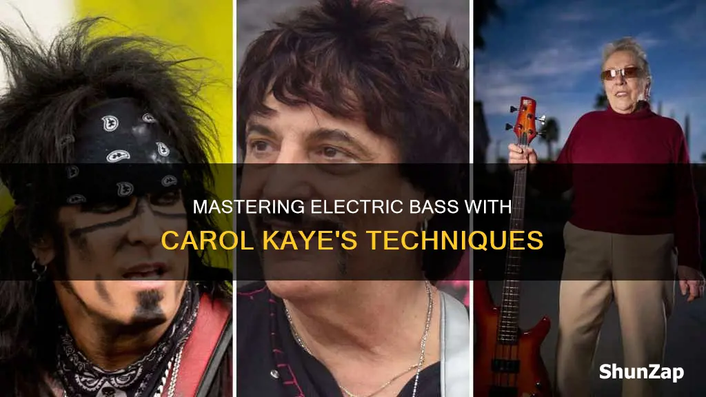 how to play electric bass carol kaye
