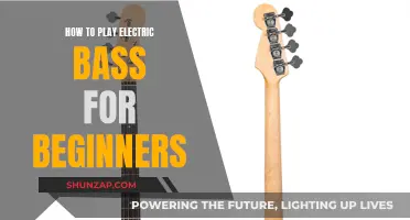Electric Bass Basics: A Beginner's Guide to Getting Started