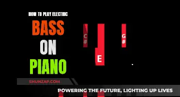 Playing Electric Bass: Piano Edition