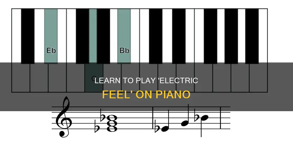 how to play electric feel on piano