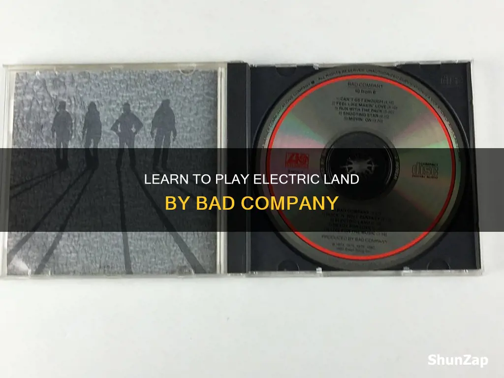 how to play electric land by bad company