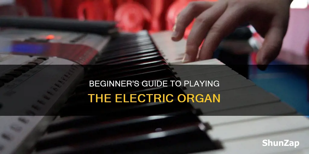 how to play electric organ for beginners
