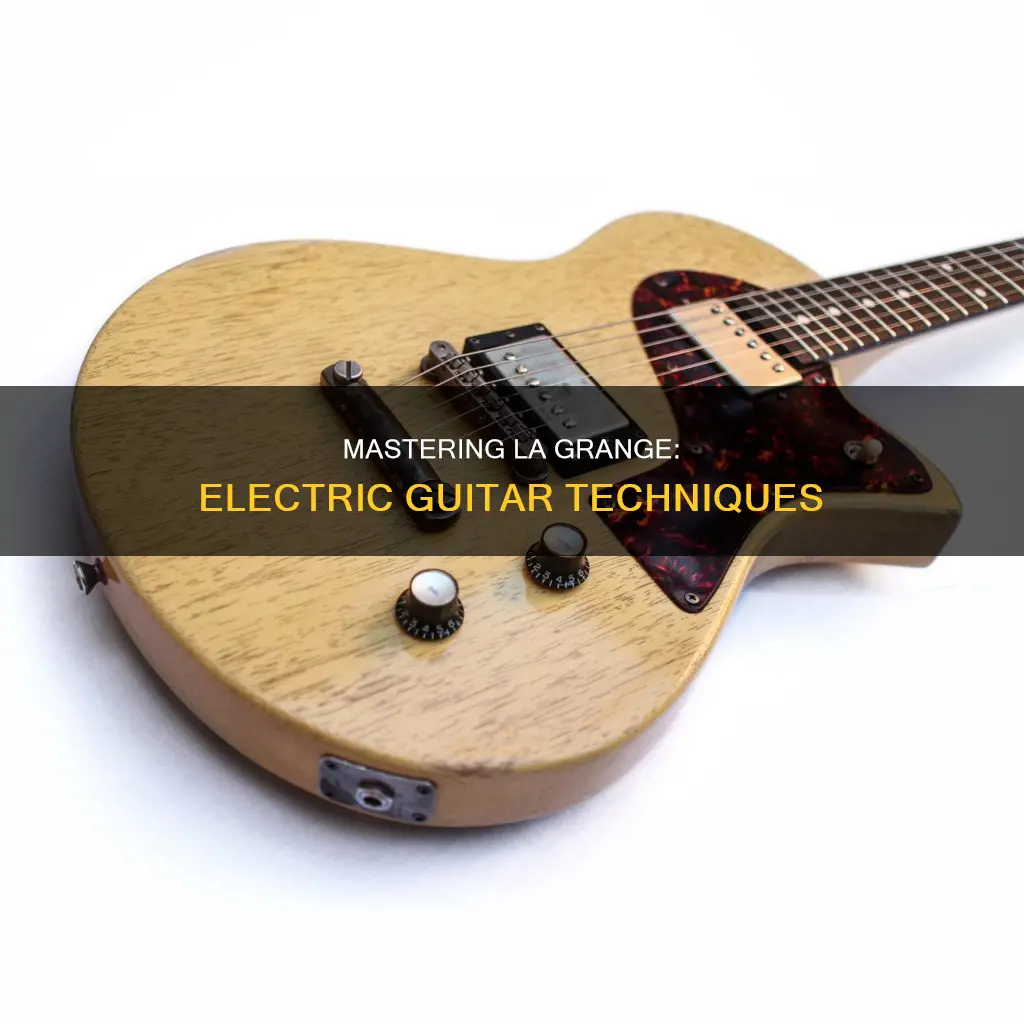 how to play la grange on electric
